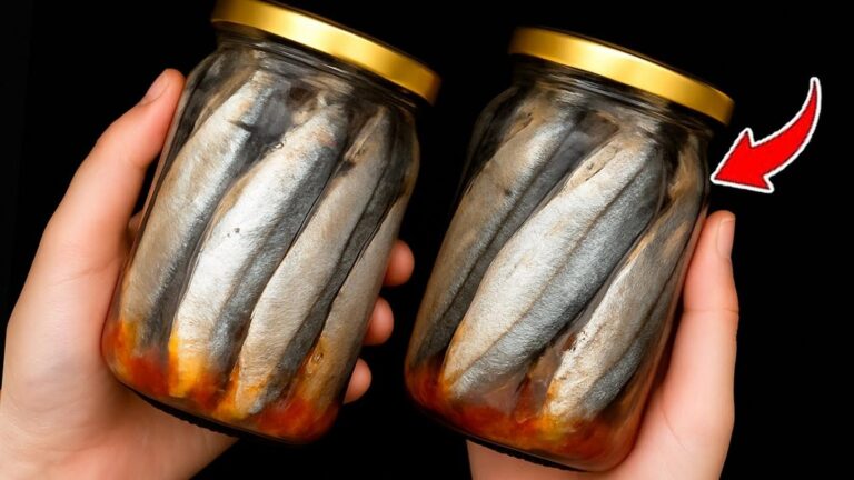 Molti ignorano che puoi conservare il pesce un anno senza frigo e senza additivi…