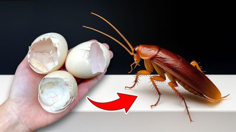 Questo semplice gesto con i gusci d’uovo eliminerà le blatte per sempre…