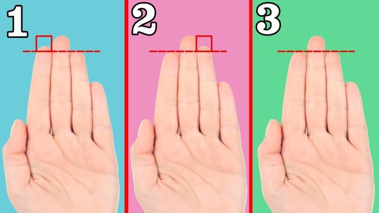 Scopri 5 segreti sulla tua personalità attraverso le tue dita!