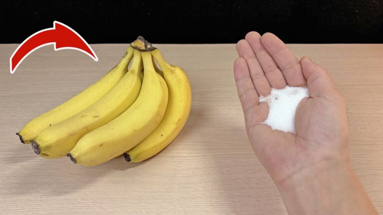 Scopri 5 trucchi per far durare le banane un anno senza deperire!