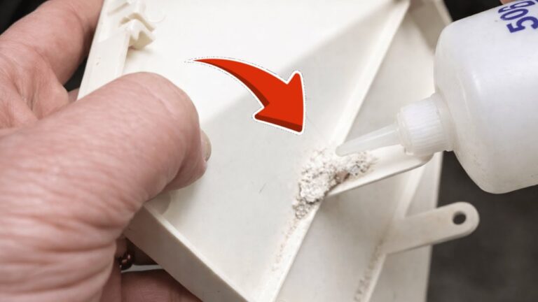Ripara la plastica in 5 minuti: scopri il potere di questa colla sorprendente!