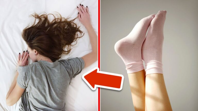 4 motivi per indossare calze calde a letto e migliorare il tuo sonno!