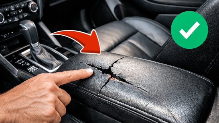 Ripara il bracciolo in pelle rovinato in 5 semplici passi! Scopri come farlo!