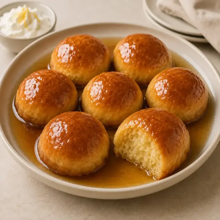 Baba al Rhum in versione mini: il dolce soffice e irresistibile