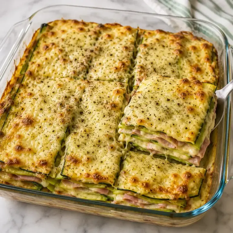 Gratin di Zucchine con Prosciutto e Formaggio: Leggero, Cremoso e Goloso
