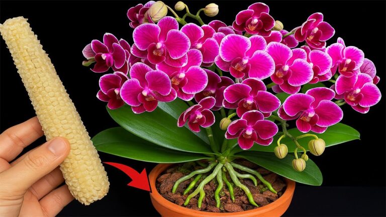 5 modi sorprendenti per far fiorire le tue orchidee con le pannocchie!