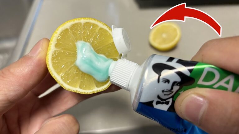 Scopri 5 modi sorprendenti per usare il dentifricio con il limone!