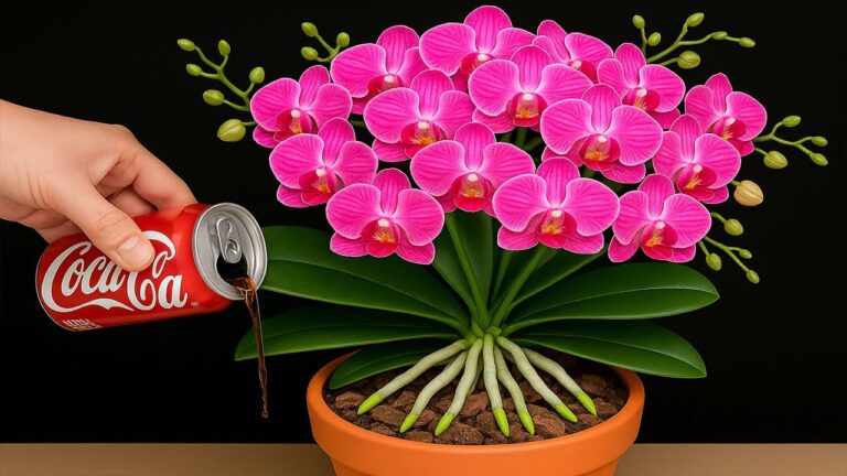 Scopri 5 segreti per far fiorire le tue orchidee con Coca-Cola!