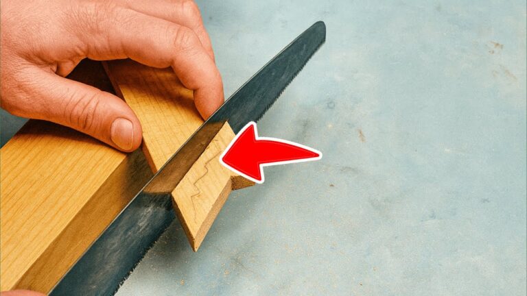 5 Tecniche di Taglio con Seghetto per Progetti di Falegnameria Fai da Te