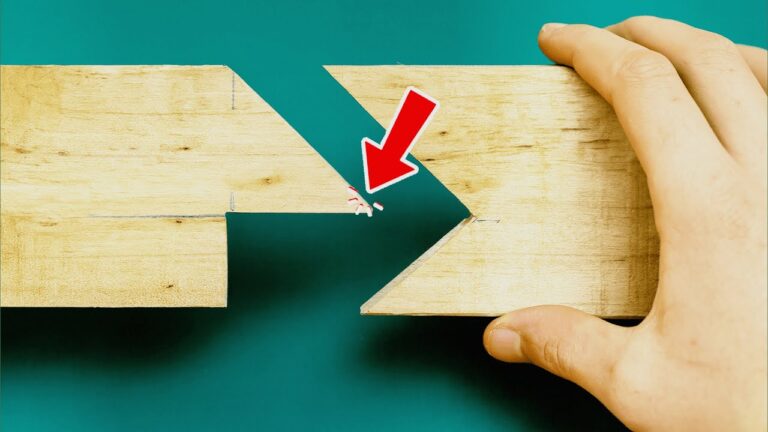 Scopri i 5 segreti del giunto in legno più forte e perfetto!