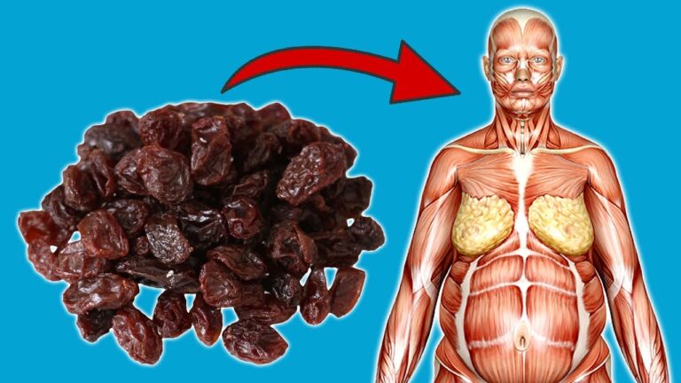 5 motivi per bere acqua di uva passa ogni mattina e trasformare la tua salute!
