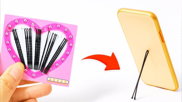 5 Modi Incredibili per Trasformare un Fermaglio in Un Supporto per Smartphone!