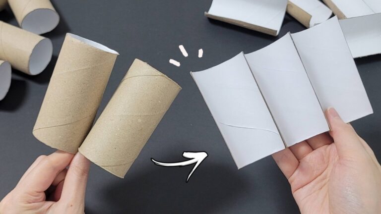 5 idee geniali per riciclare i rotoli di carta igienica in modo creativo!