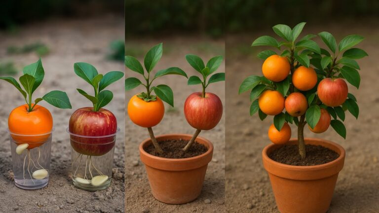 Coltiva 5 varietà di mele e frutta giapponese dai semi: scopri come!