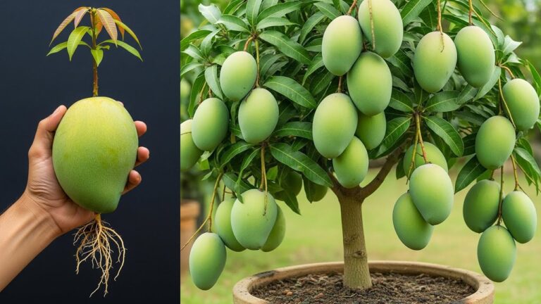 4 trucchi infallibili per coltivare un albero di mango in vaso