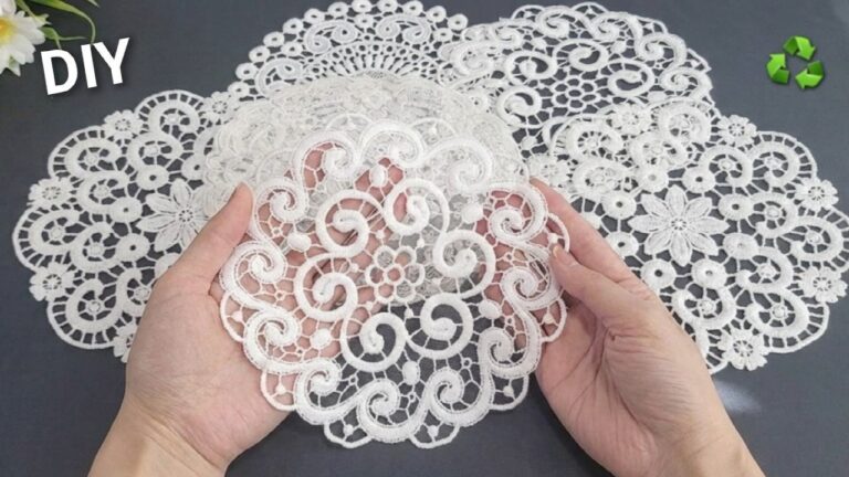 Crea 5 progetti DIY con pizzo: idee geniali da realizzare a casa!