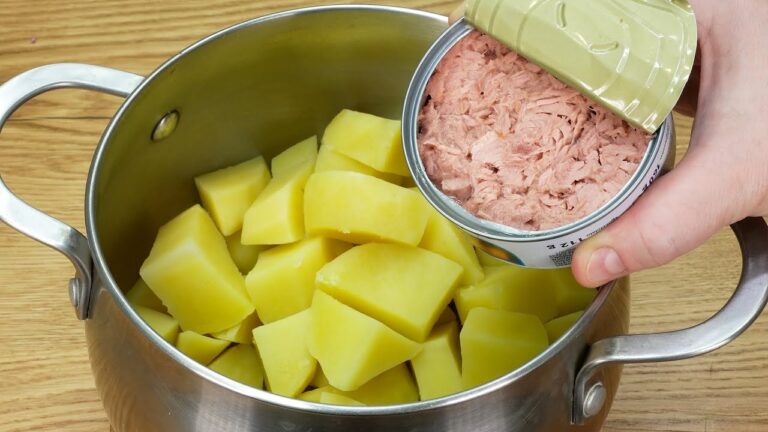 6 ricette veloci con patate e tonno che amerai ogni giorno