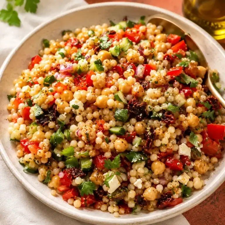 Insalata di Perle Fresca e Colorata: la Ricetta Estiva Facile