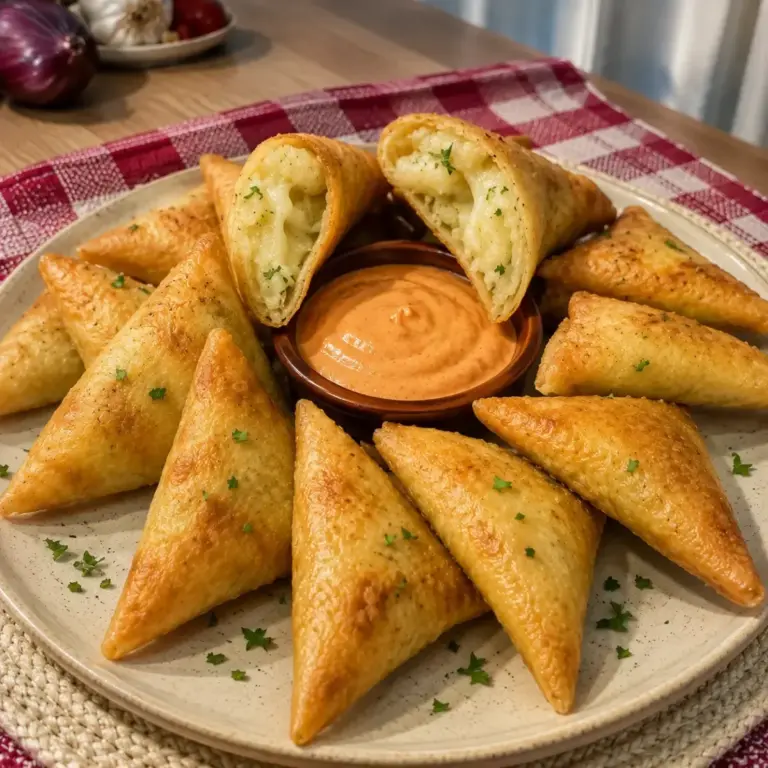 Samosa di Patate e Formaggio: Croccanti e Deliziosi
