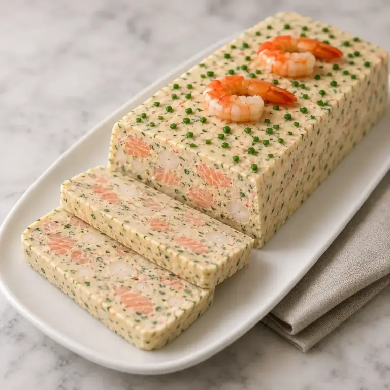 Terrina di Salmone, Gamberetti e Capesante: Un Antipasto Chic e Gustoso