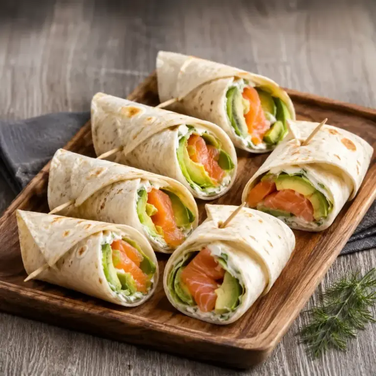 Wrap di salmone e avocado: fresco, cremoso e pronto in pochi minuti