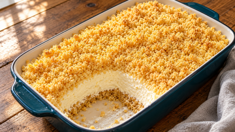 Prepara questi 3 ingredienti! Ti aspetta il cheesecake senza farina con circa 50 g di proteine in totale